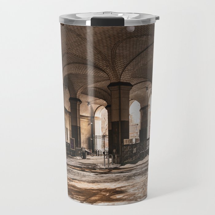 New York City | Architecture in NYC on a Winter Day Travel Mug