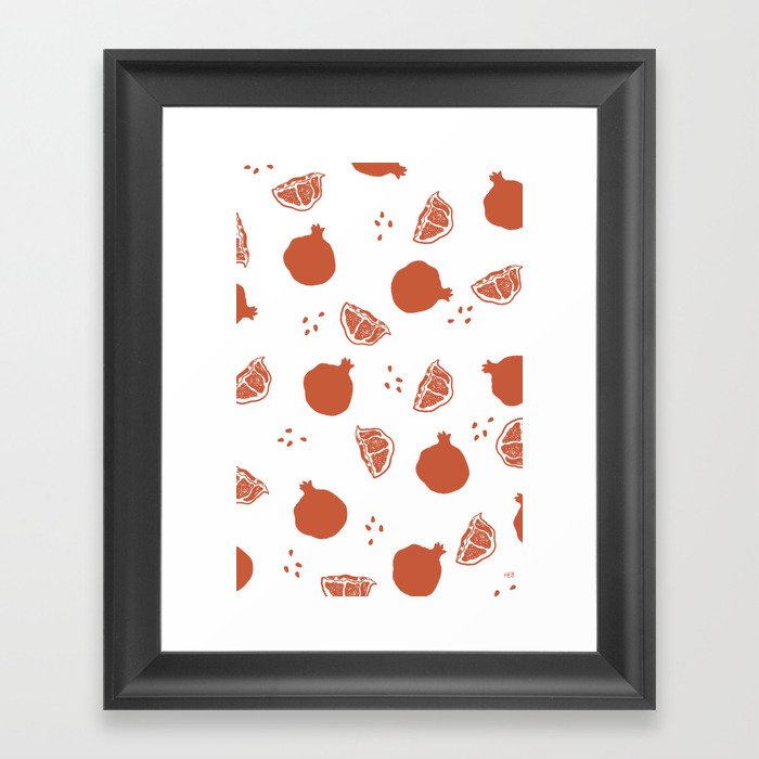 Pomegranates Framed Art Print