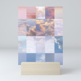 Cloud Collage Mini Art Print