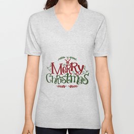 christmas V Neck T Shirt