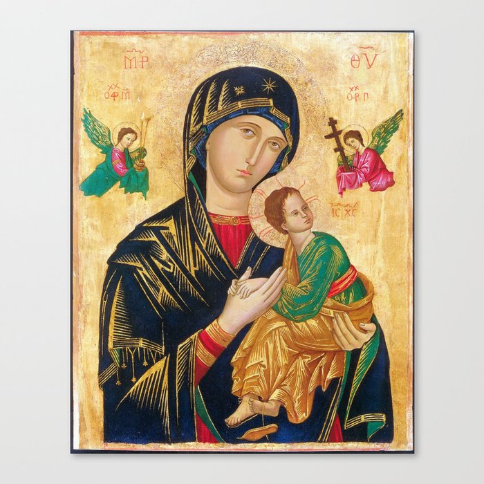 Our Mother of Perpetual Help Virgin Mary Canvas Print