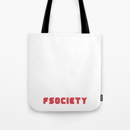 FSociety Tote Bag