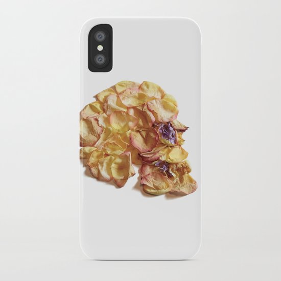 60. Flower Skull iPhone Case