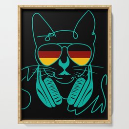 Cool cat Serving Tray