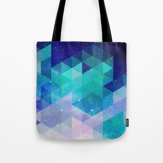 Geometric and electric Tote Bag