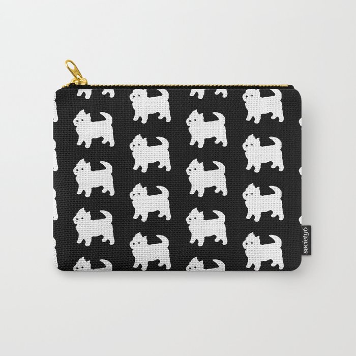 Westie Dog Pattern Carry-All Pouch