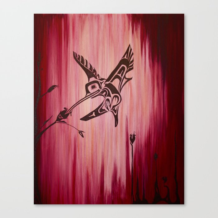 Humming Bird Canvas Print