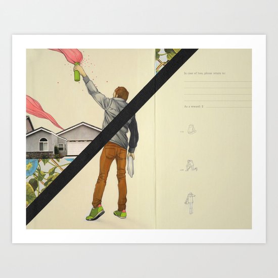 Nothing Feels Good Art Print