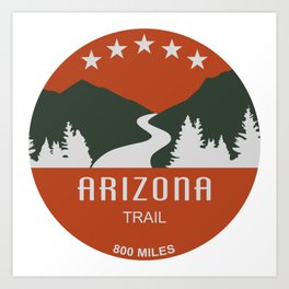Arizona Trail Art Print