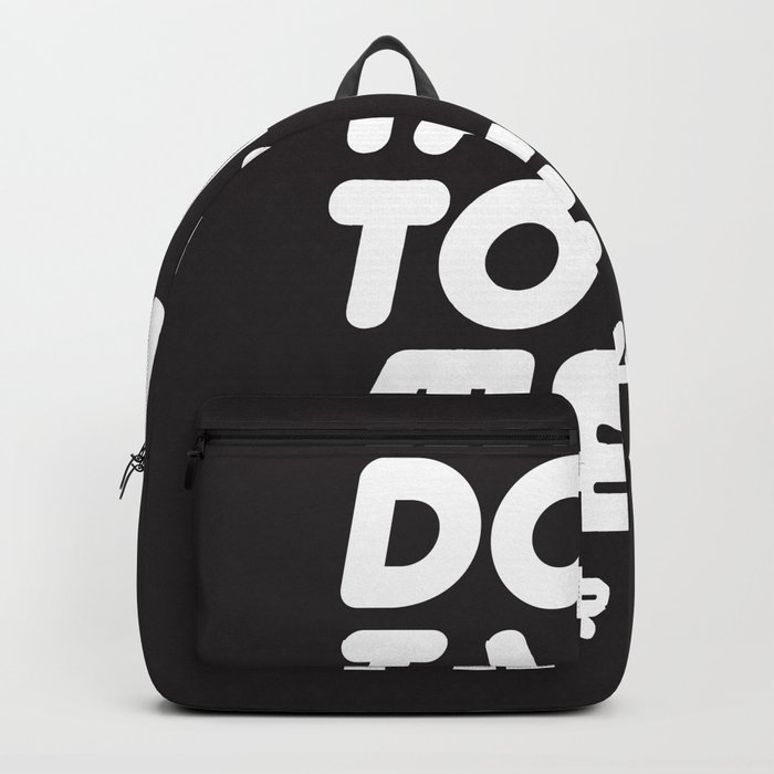 Don T Talk To Me Ever Again Typography With Mute Icon On Black Background Funny Text Memes Backpack By Fogsj
