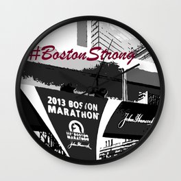 #BostonStrong Wall Clock