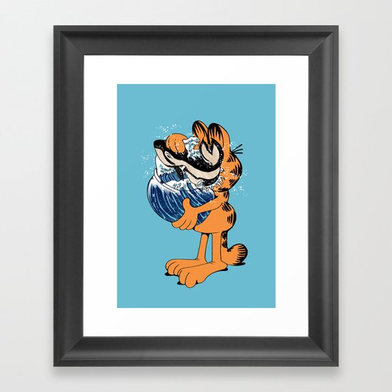 The BIG Catch Framed Art Print