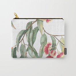 Flowering Eucalyptus Branch Carry-All Pouch