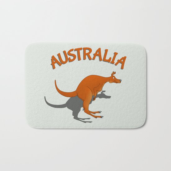 Kangaroo Australia Bath Mat