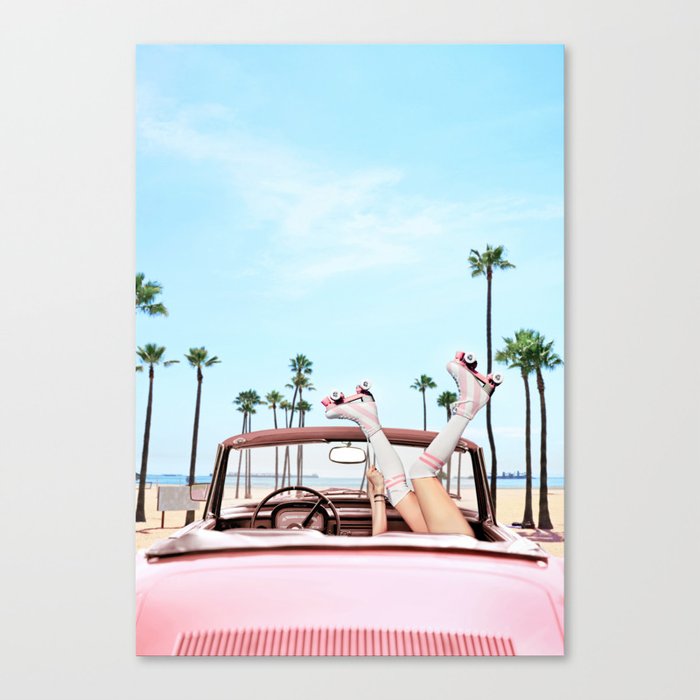 Long Beach Canvas Print