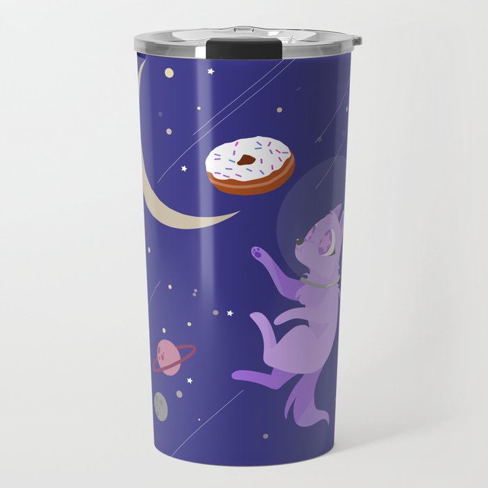 Space Donut Travel Mug