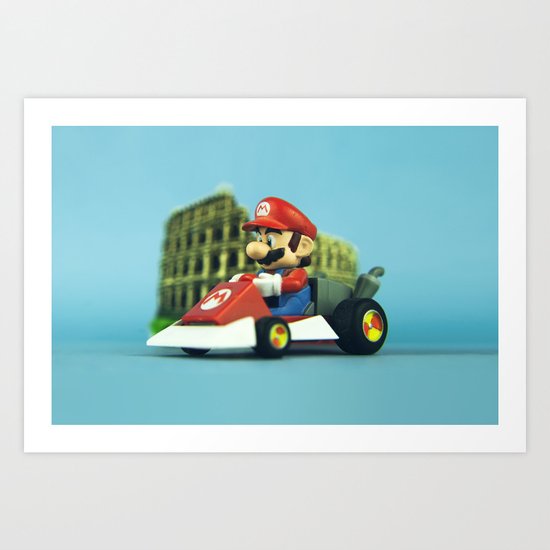 Super Mario: the homecoming Art Print