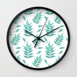 Leaf No.1 Pattern Wall Clock