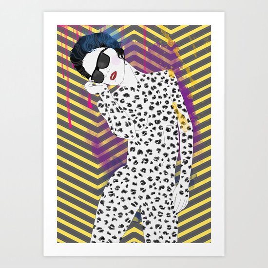 Good girls Art Print