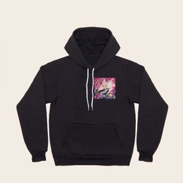 Glitterwolf Acrylic Painting Hoody