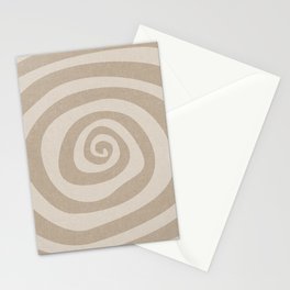 boho hypnosis - khaki Stationery Card