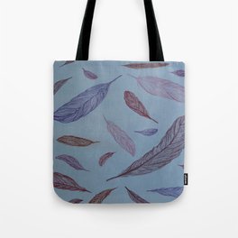 Flying Feathers Tote Bag
