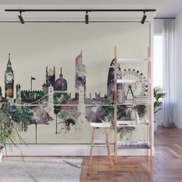 London City Skyline Wall Mural