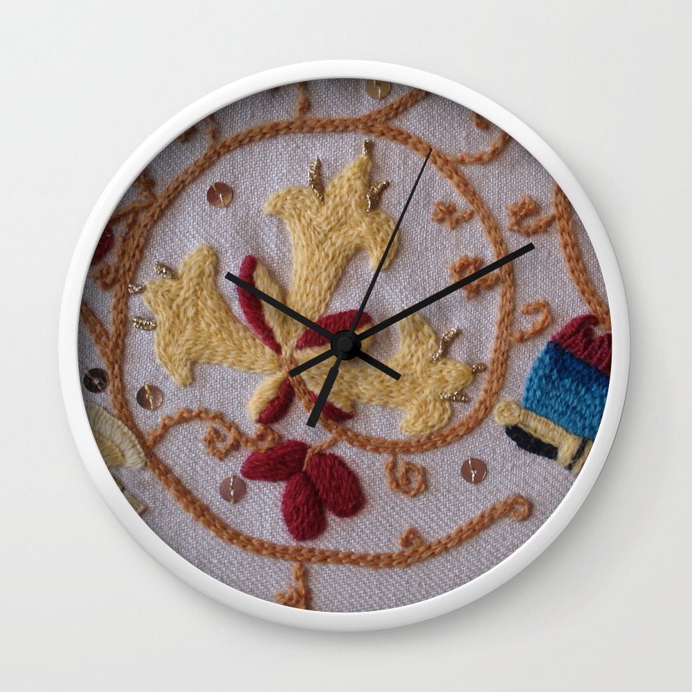 embroidery clock