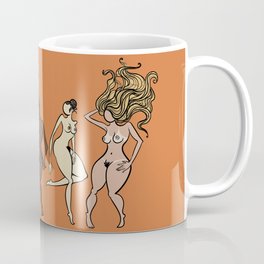 naked girl of all races Mug