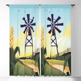Farmyard Blackout Curtain