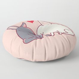 French Kiss Floor Pillow