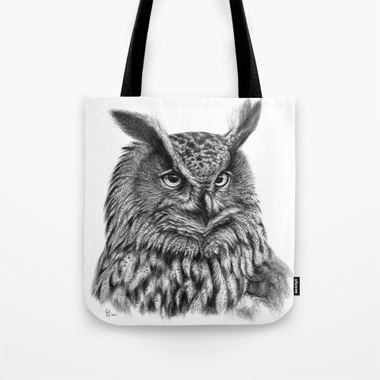 Eurasian Eagle Owl Tote Bag
