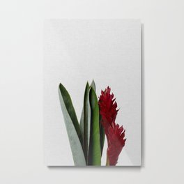 Red Flower Metal Print | Oil, Red, Flower, Mothersday, Mom, Floral, Nature, Painting, Botanical, Plant 