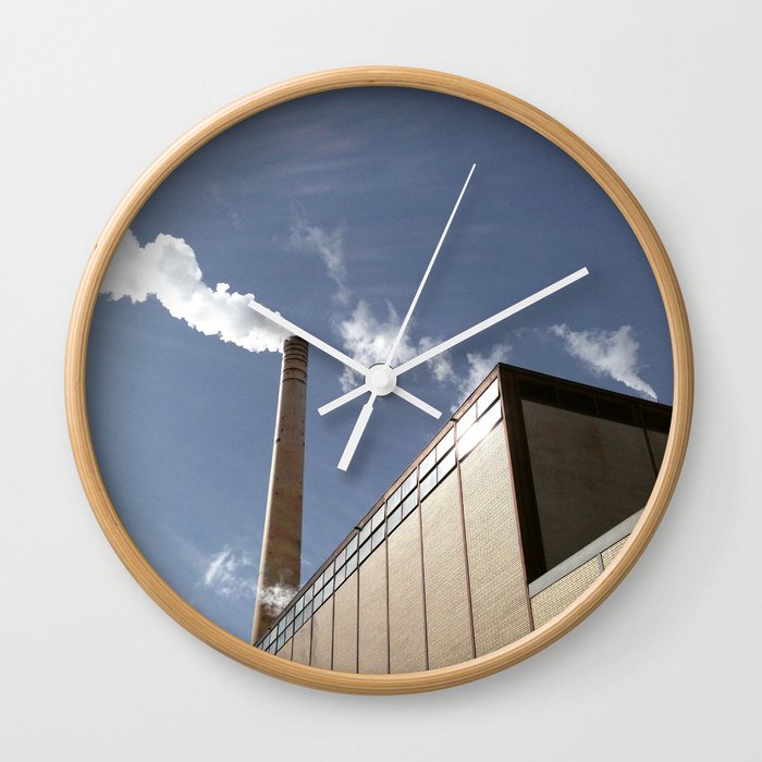 STEAMTOWER Wall Clock