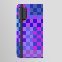 Cheerful Checks // Peacock Android Wallet Case