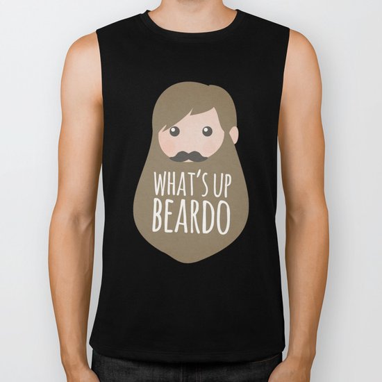 What's up beardo Biker Tank