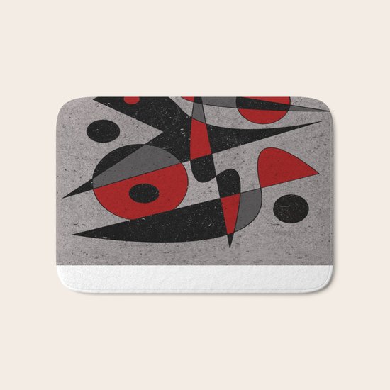 Abstract #110 Bath Mat