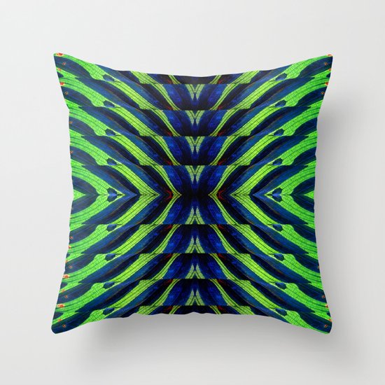REFLECTED MARANTA Throw Pillow