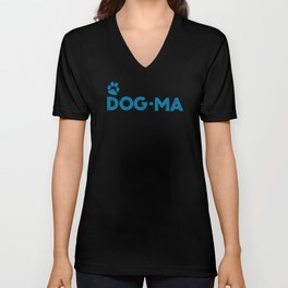 Dog-Ma V Neck T Shirt