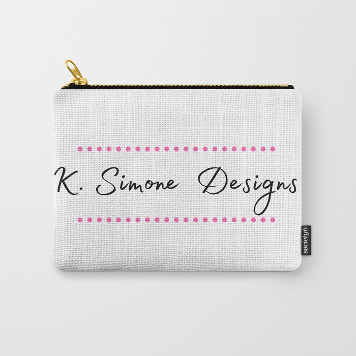 K. Simone Designs Carry-All Pouch