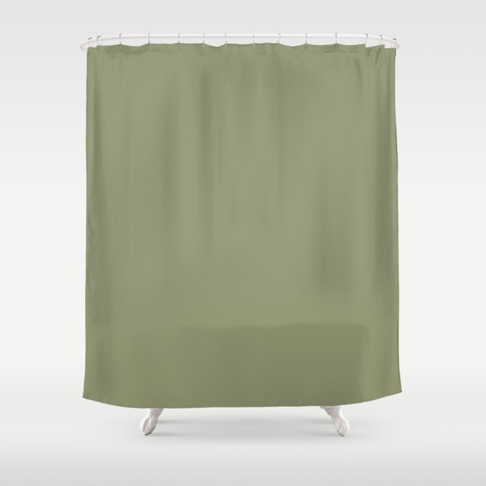 Dry Hemlock Shower Curtain