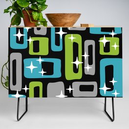 Mid Century Modern Geometric Abstract 189 Credenza