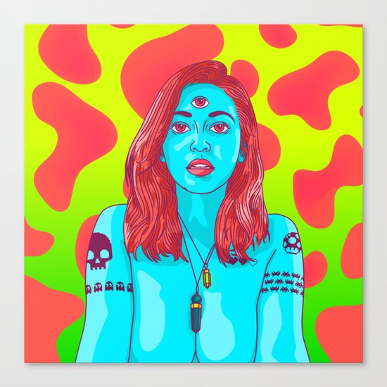 A HIGHER STATE OF CONSCIOUSNESS Canvas Print