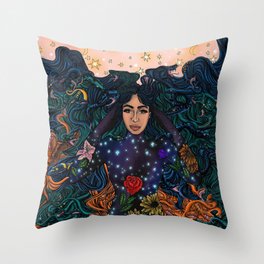 Out of This World Throw Pillow
