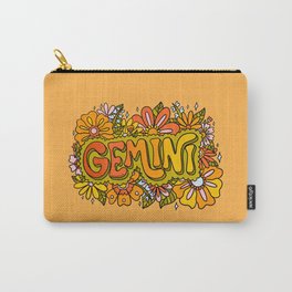 Gemini Flowers Carry-All Pouch