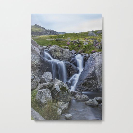 Siabod Waterfall Metal Print