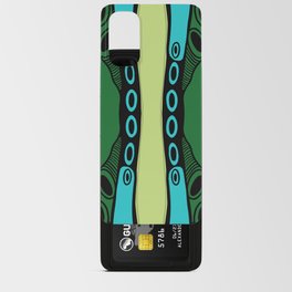 Green Dive-Plongeon vers-Stripes2 Android Card Case
