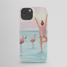 Big Flamingo iPhone Case