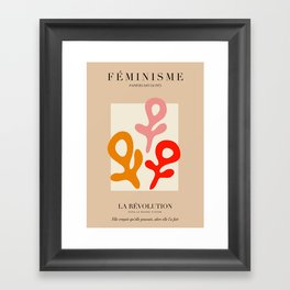 L'ART DU FÉMINISME II — Feminist Art — Matisse Exhibition Poster Framed Art Print