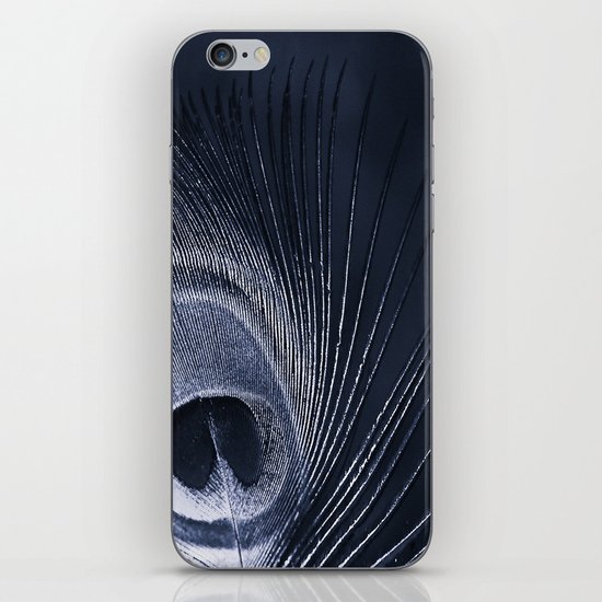 Blue Peacock iPhone & iPod Skin